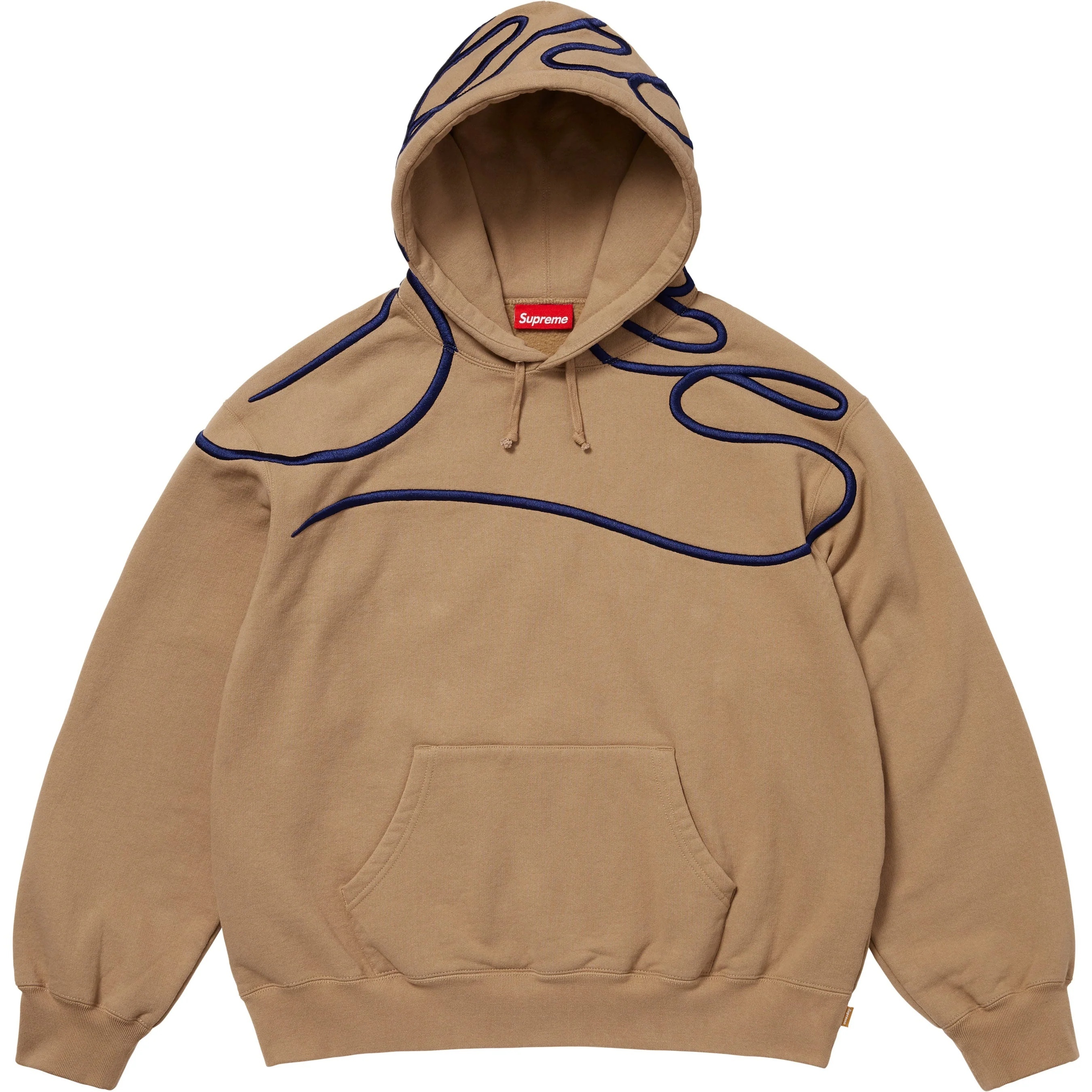 Shoulder Script Hooded Sweatshirt view 3
